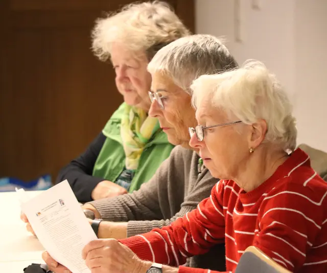 Gut aufgepasst und mitgelesen | Foto: Marianne Stenglein
