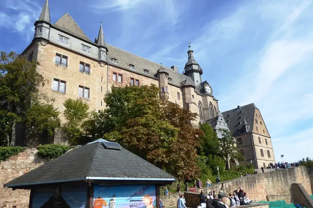 Das Landgrafenschloss in Marburg.