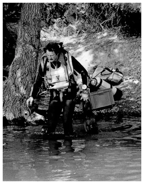 Axel Kern in voller Tauchmontur | Foto: Axel Kern