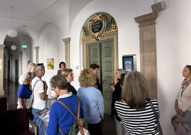 Tür zum Plenarsaal