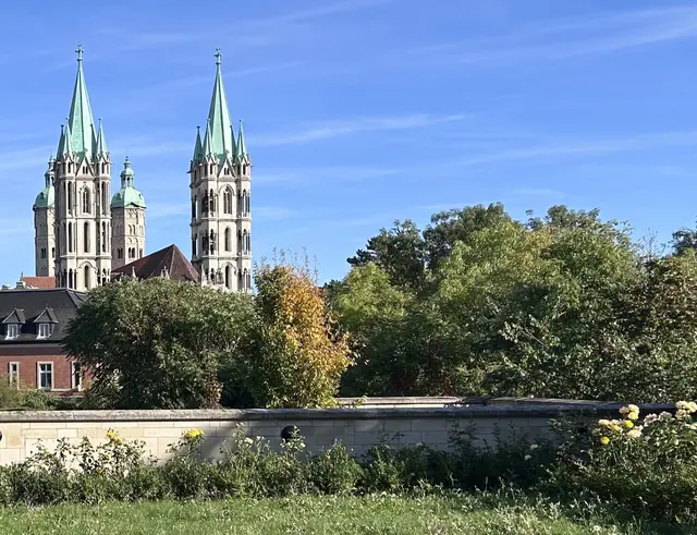 Blick auf den Dom vom OLG aus. 