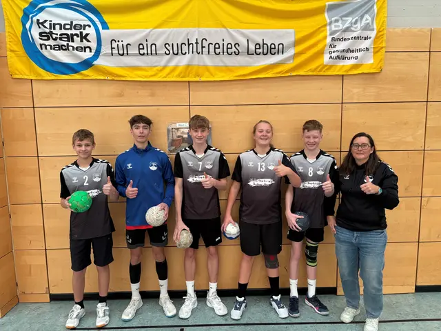 Macht Kinder stark für ein suchtfreies Leben: Der TSV Bobingen Handball gewinnt für seine Initiative den ersten Preis des Präsidenten.  | Foto: TSV Bobingen Handball