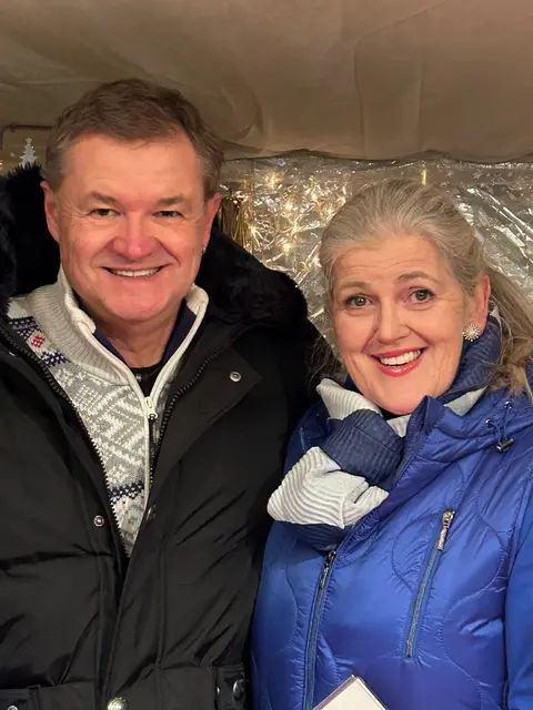 Tom Treffler und Ulrike Sasse-Feile vom Verkehrsverein Friedberg | Foto: Verkehrsverein Friedberg