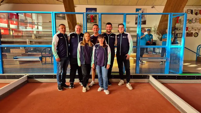 Die Spieler und das Betreuerteam | Foto: Sven Orend