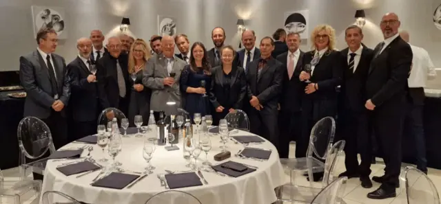 Großteil der deutschen Delegation des Verbandes