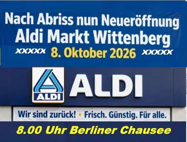 Korrektur --  Es muss lauten Berliner Chaussee