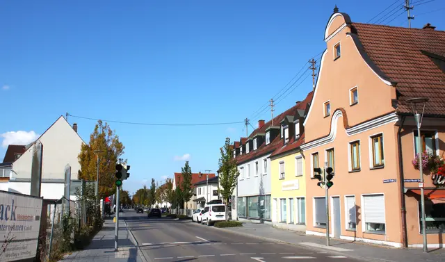 Blick auf die Donauwörther Straße | Foto: Peter Heider