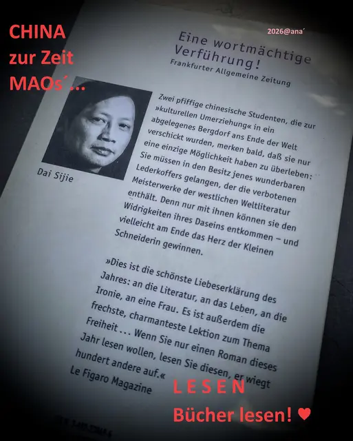 Dai Sijie
Chinesischer Autor