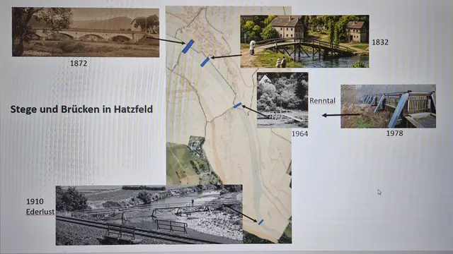 Stege und Brücken in Hatzfeld