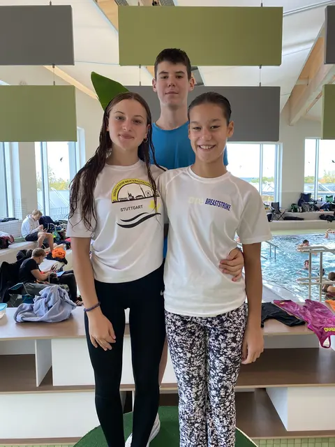 Melissa, Jacob und Laura bei den BKM in Regensburg 