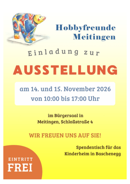 Flyer | Foto: Hobbyfreunde Meitingen