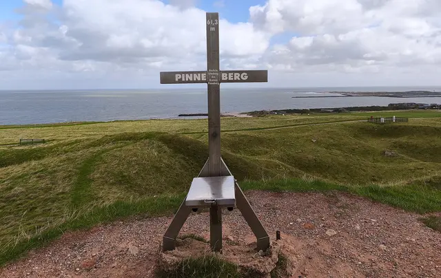 Die höchste Erhebung im Landkreis Pinneberg. Helgoland gehört zu Pinneberg in Schleswig-Holstein. | Foto: Shima Mahi