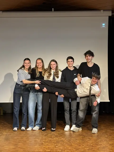 Die Organisatoren des Elternabends
