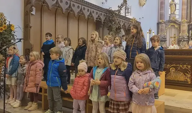 Kinderchor Chorino sorgte für die musikalische Gestaltung