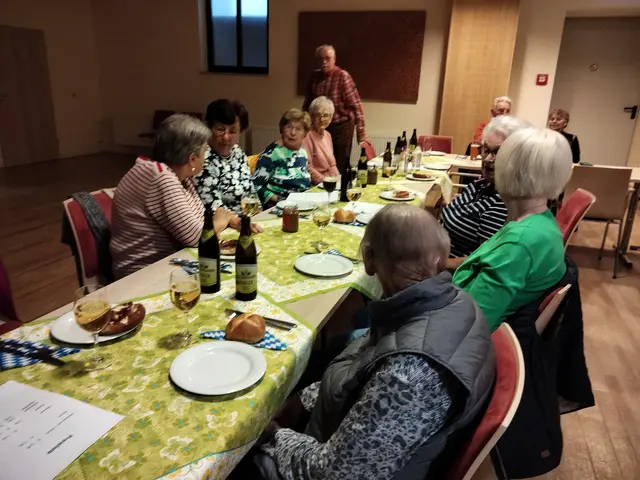 und zusammen Spaß haben, das war unser 2tes Weißwurstfrühstück. | Foto: Ingrid Preischl