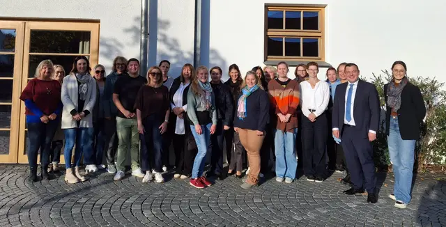 Treffpunkt Praxisanleitung, Pflegeausbildung, Aichach, Gesundheitsregionplus, vhs Aichach-Friedberg, Dr. Marc Sturm, Kreisgut Aichach, Resilienz, Pflegekräfte, Fortbildung | Foto: Katharina Beutlrock