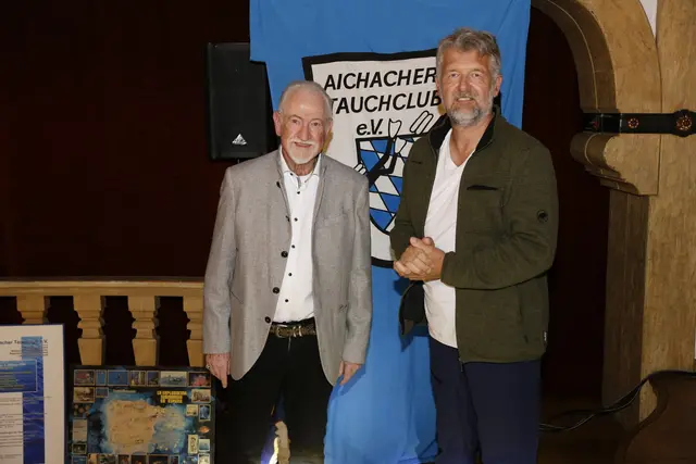 Axel Kern und Benjamin Franz | Foto: Tauchclub Aichach
