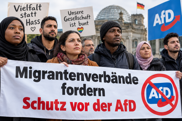 Symbolbild
Hinweis: Dieses Bild ist KI-generiert und zeigt keine tatsächlich stattgefundene Demonstration.

