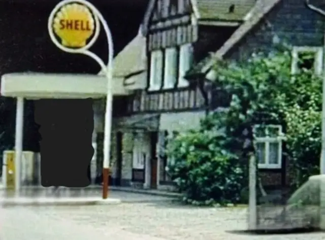 Chell Tankstelle in Hatzfeld um 1960