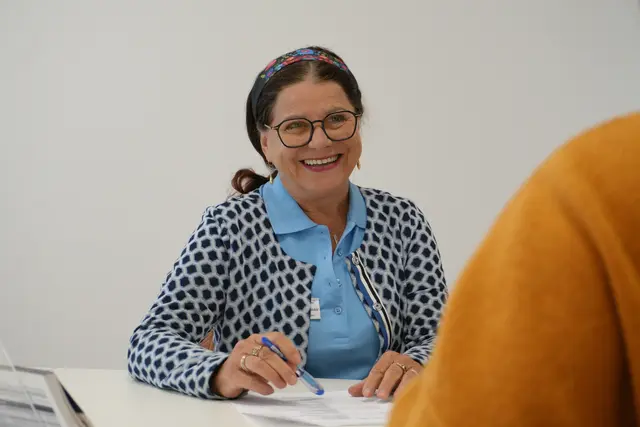 Hannelore Britzlmair, digiDEM Bayern, bietet am 31. Oktober 2026 digiDEM-Tests in der Begegnungsstätte du &amp; hier in Gersthofen an.  | Foto: Begegnungsstätte du &amp; hier