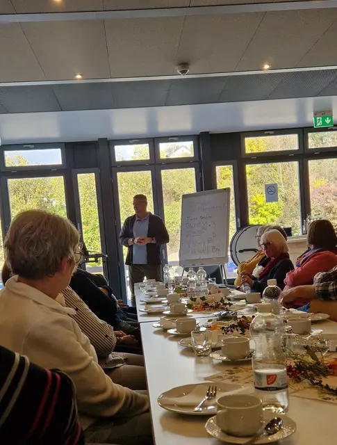 Referent Frank Mertins beim VdK Hatzfeld