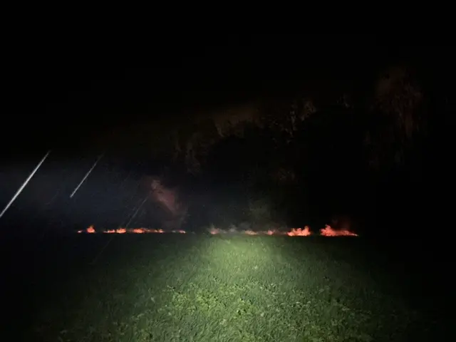 Stadt Bochum - Feuerwehr und Rettungsdienst "gerissene Hochspannungsleitung"
 | Foto:  Feuerwehr Bochum