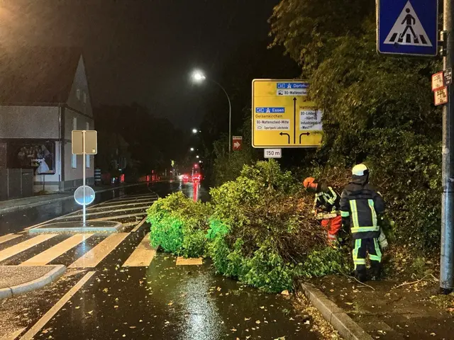 Sturmtief "Luise" sorgt für weitere wetterbedingte Einsätze | Foto: Feuerwehr Bochum