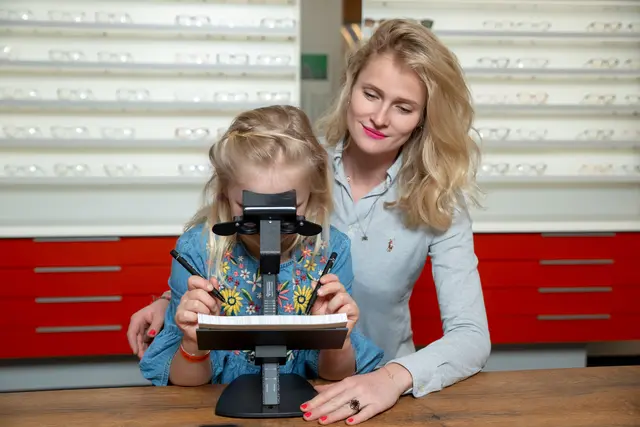 Kinderoptometrie: Auge-Hand-Koordination