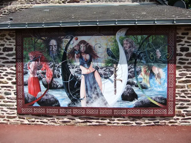 15 - Figuren und Motive aus den Artussagen und der keltischen Mythologie in Tréhorenteuc , im Zauberwald | Foto: GvMeegen