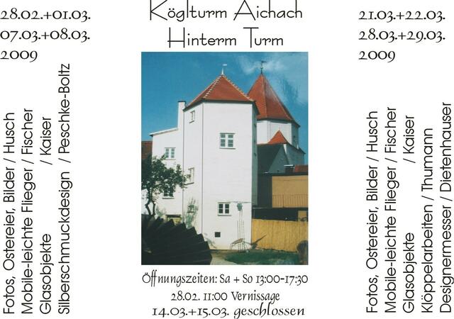 Ausstellungs-Flyer