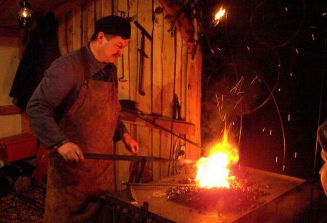 Der Dorfschmied | Foto: Heinrich Wörle