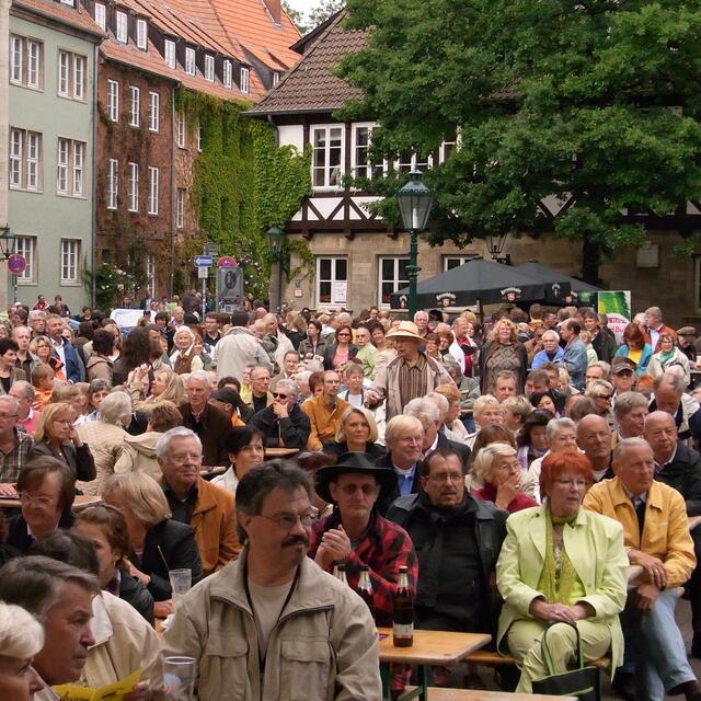 Aufmerksames Publikum