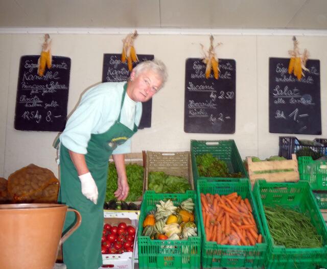 Rosemarie KAspar vom Bauernmarkt KAspar