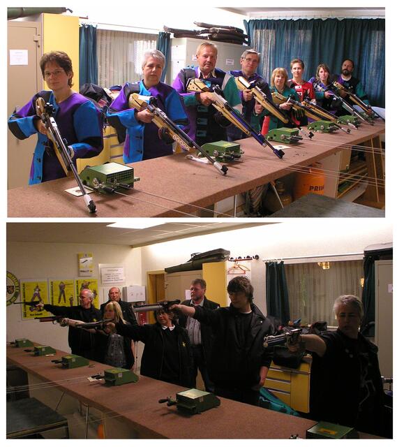 Gewehr- und Pistolenschützen