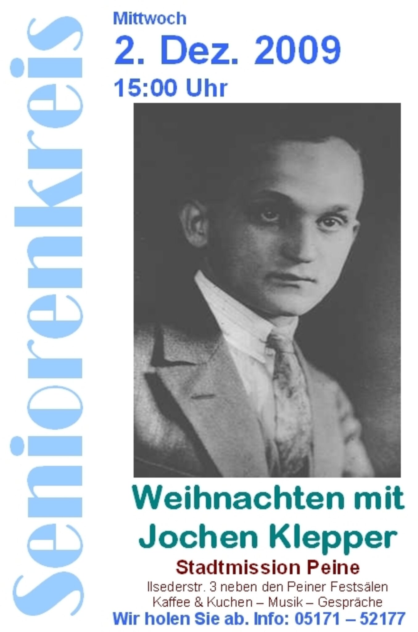 Weihnachten mit Jochen Klepper