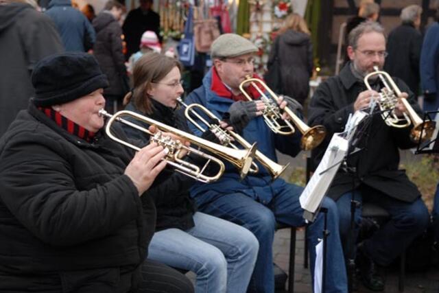 Bothfelder Weihnachtsmarkt: Posaunenchor