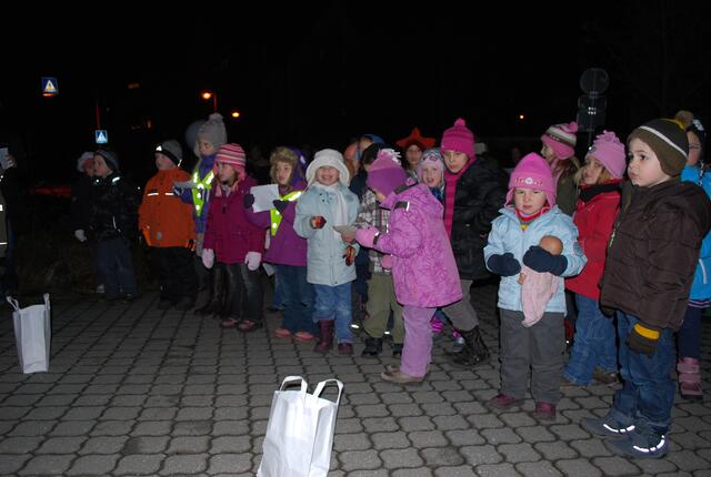 Lebendiger Advent in Friedberg am 09.12.2009 im Kindergarten St. Anna