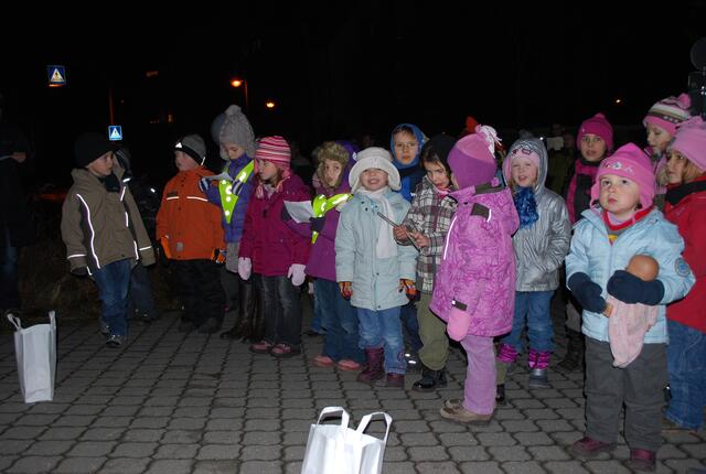 Lebendiger Advent in Friedberg am 09.12.2009 im Kindergarten St. Anna