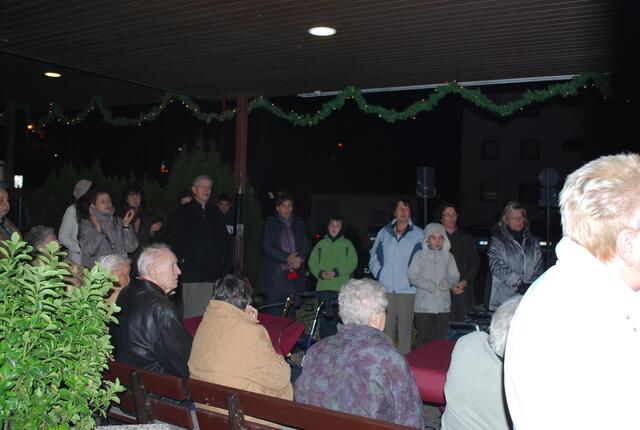 Lebendiger Advent in Friedberg am 08.12.2009 im AWO Seniorenheim am Rothenberg