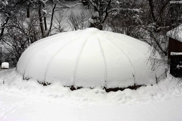Ufo in Nachbars Garten?
