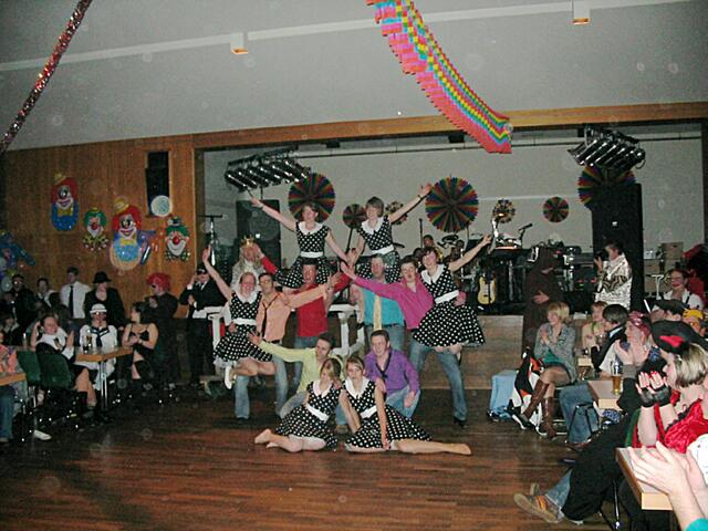 Finale der Showeinlage 2009