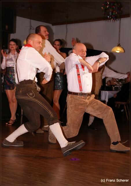 ..und ACTION! Das ORCC-Herrenballettt