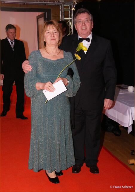 Stadtrat Thomas Treffler mit Gattin Johanna
