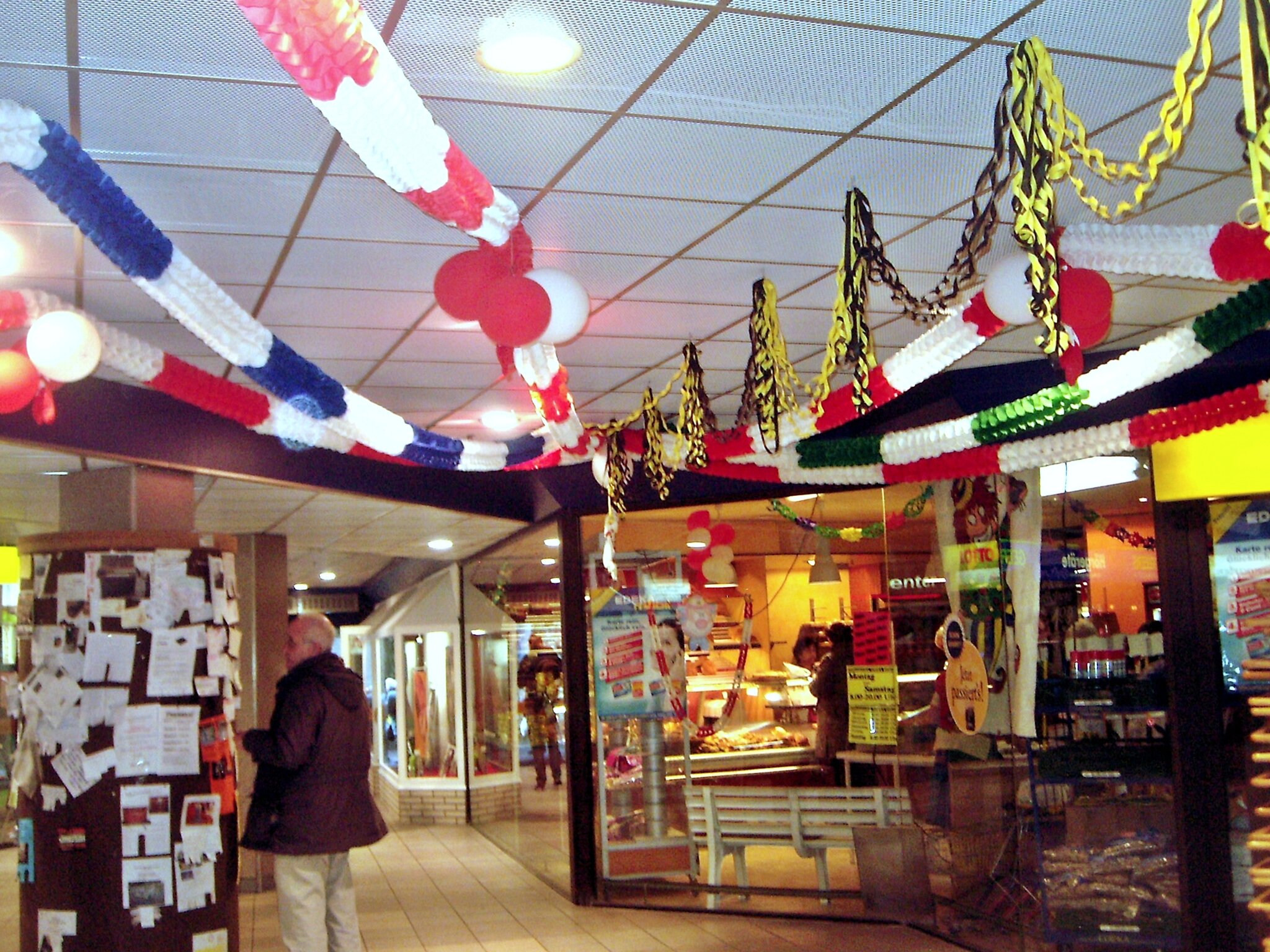 Großer Prinzenempfang in der Scherer-Passage in Linz am Rhein