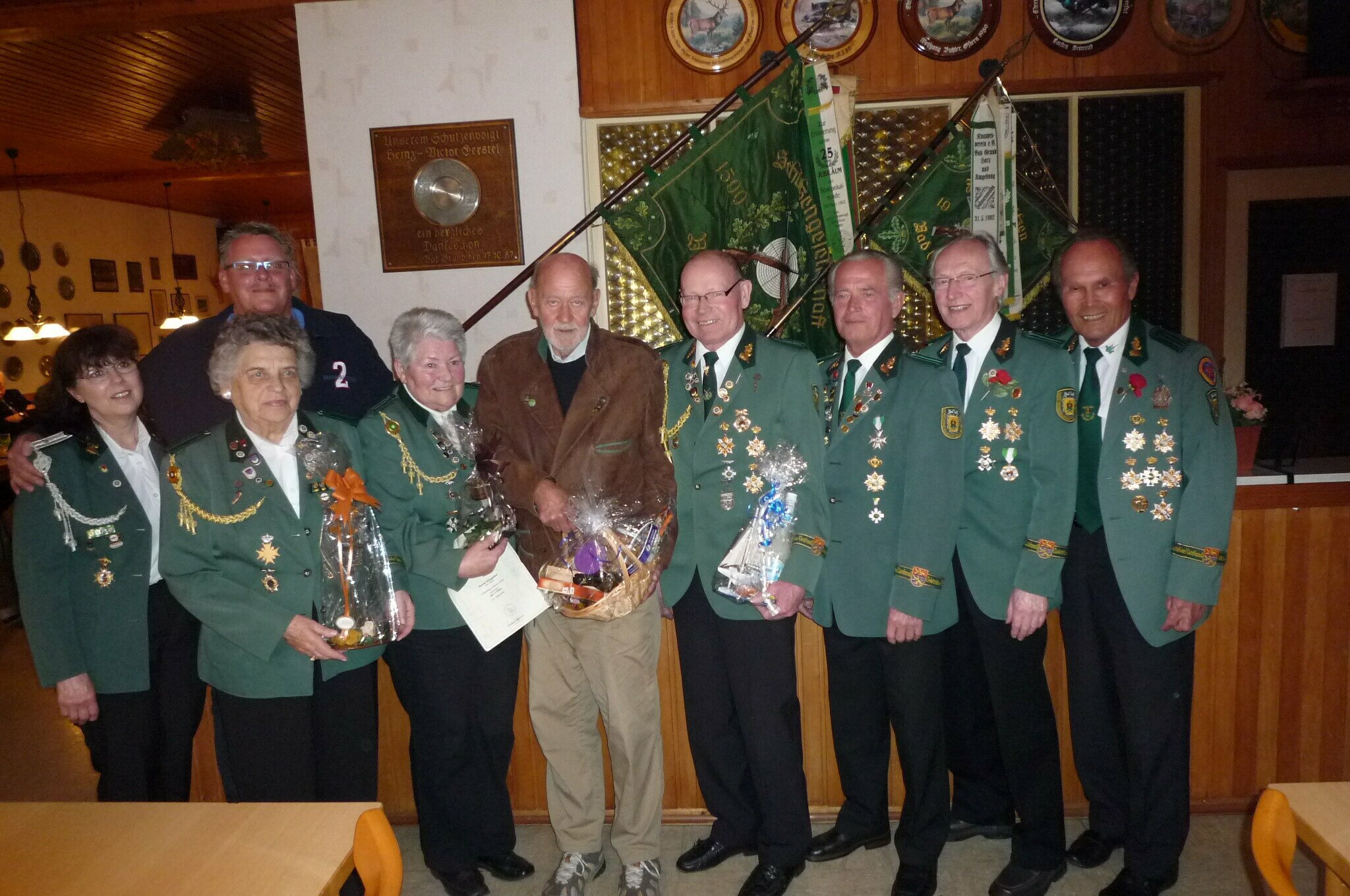 Schützengesellschaft Bad Grund weiter mit Schützenvogt Ralf Räkel und