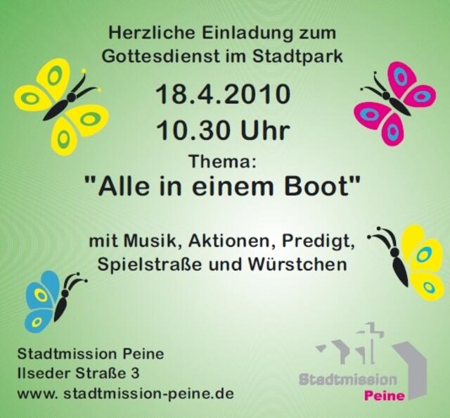 Das war die Einladung - die nächste kommt ...