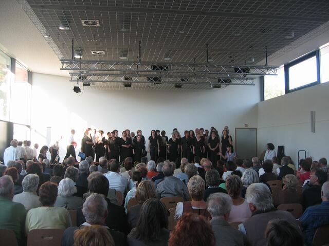Bellini Chor aus BUDRIO im Musiksaal in Eichenau