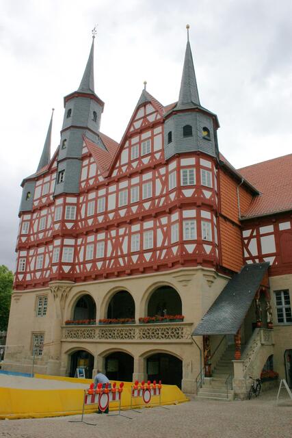 Fachwerkrathaus von Duderstadt.
