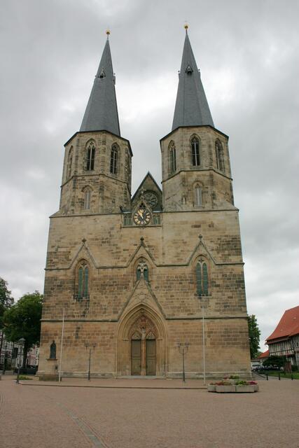 Katholische Stadtkirche St. Cyriakus in Duderstadt.