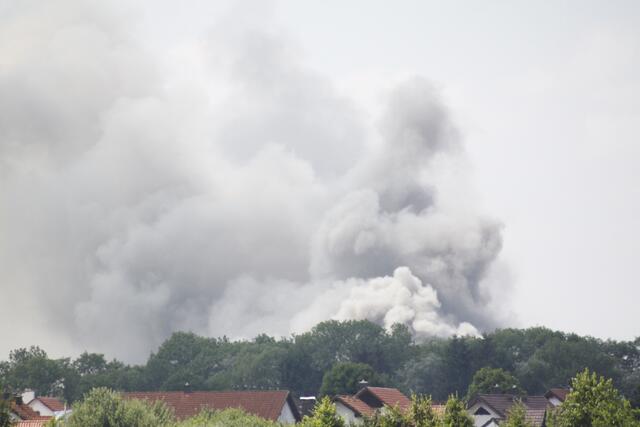 Rauchwolke über Ettringen